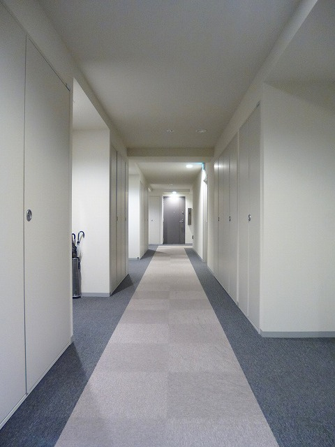 ParkAxis元浅草stageの設備|パークアクシス元浅草ステージのホテルライクな内廊下です