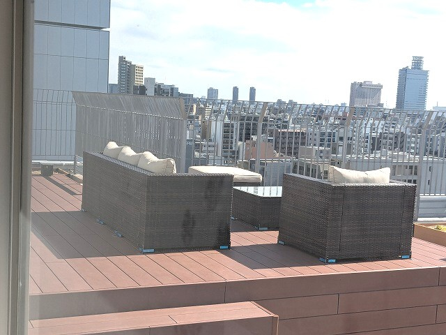 ParkAxis元浅草stageの設備|屋上庭園