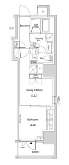 【間取り】 | ザ・パークハビオ新中野