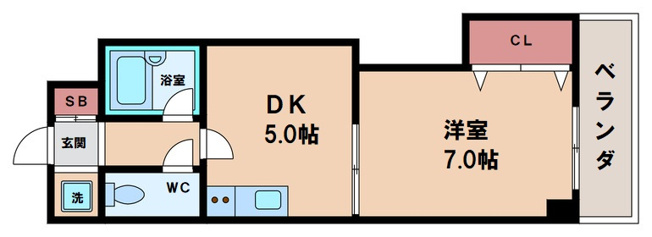 【間取り】 | ルシエ桃谷