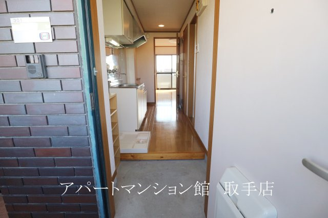 佐貫ルビーハイムⅡの玄関