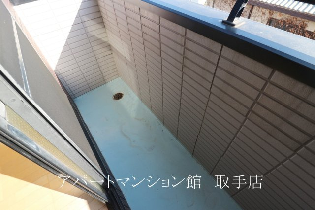 佐貫ルビーハイムⅡのバルコニー