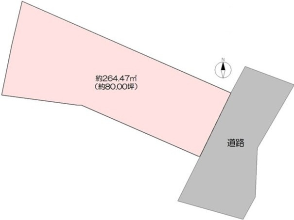 【土地図】 | 売地　香南市野市町中ノ村　＠9.5万