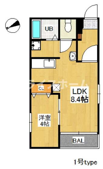 【間取り】 | メモリーヒル六本松　仲介手数料無料です！
