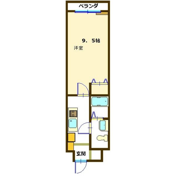 岩塚テラスの間取り