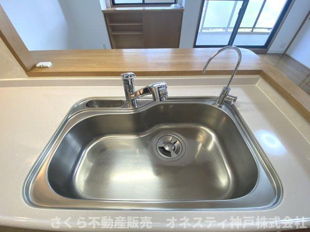 リベールシティ垂水ヒルズのキッチン|シンク