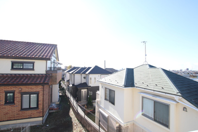 バルコニーから見た景色