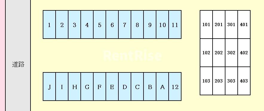 エトワール　ヒトミの駐車場|駐車場