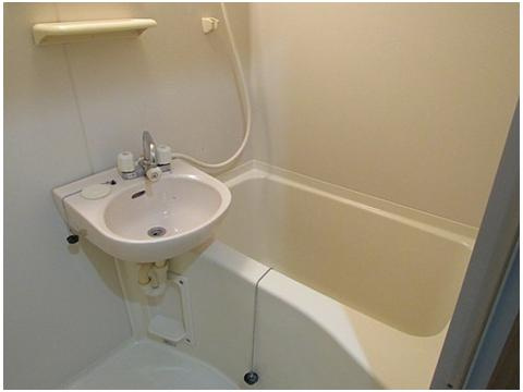 ハイツキシダの洗面所