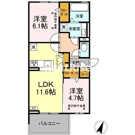 プール リアンの間取り