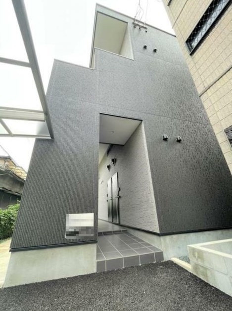 熊本市中央区萩原町のアパートの外観