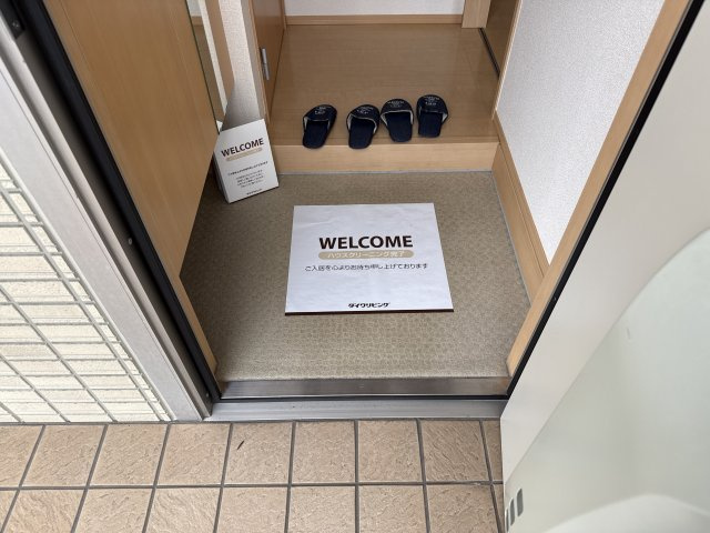 カーサドマーニの玄関