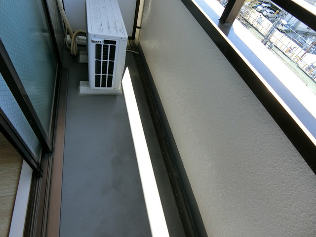 プライムコートのバルコニー