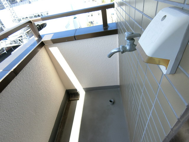 プライムコートのバルコニー