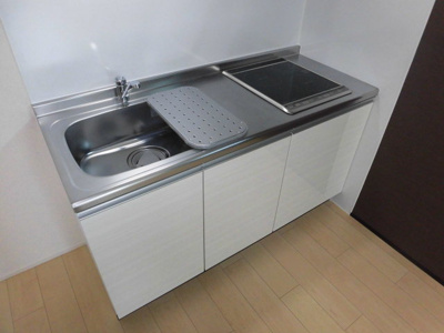 【キッチン】 | フジパレス淡路２番館 | １口ＩＨコンロ付きキッチンです