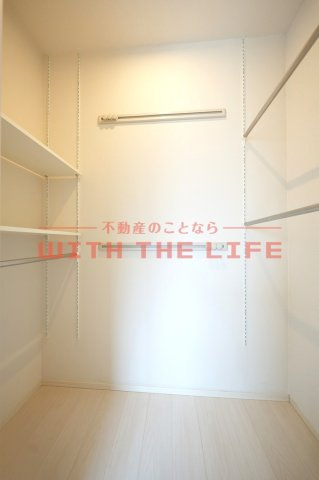 ブルースター【キャッシュバック対象物件】の収納|専用の収納スペースです