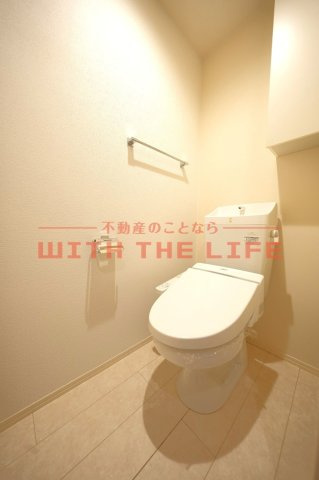 ブルースター【キャッシュバック対象物件】のトイレ|コンパクトで使いやすいトイレです