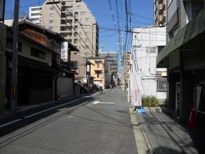 アネシス東洞院の周辺|前面道路