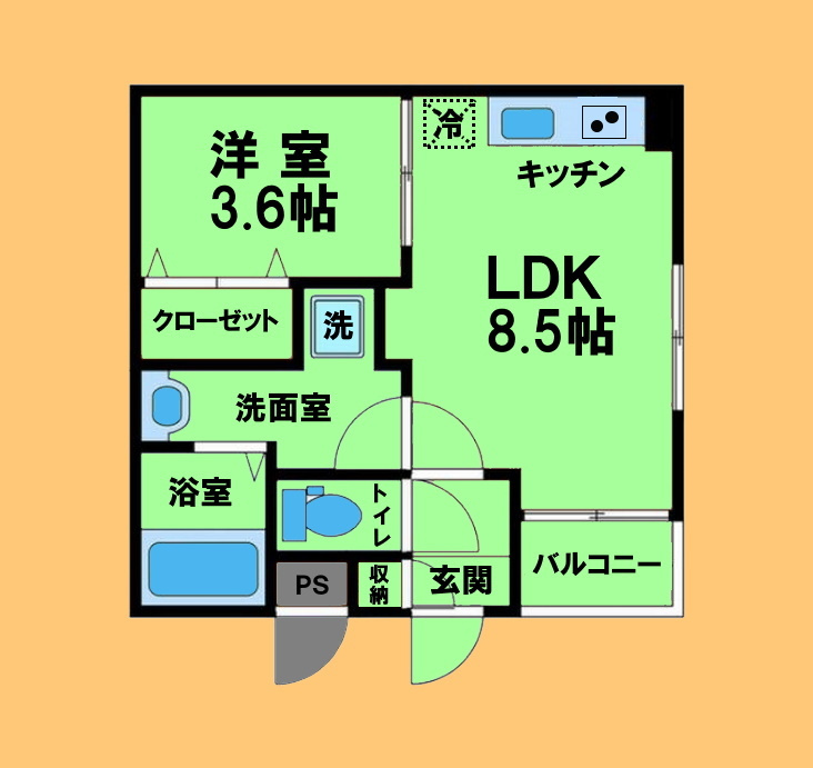 ＳＷＩＳＨ　Ｇａｒｄｅｎの間取り