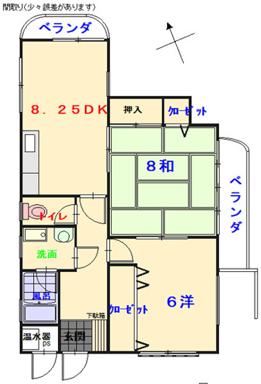 【間取り】 | オークハイム広