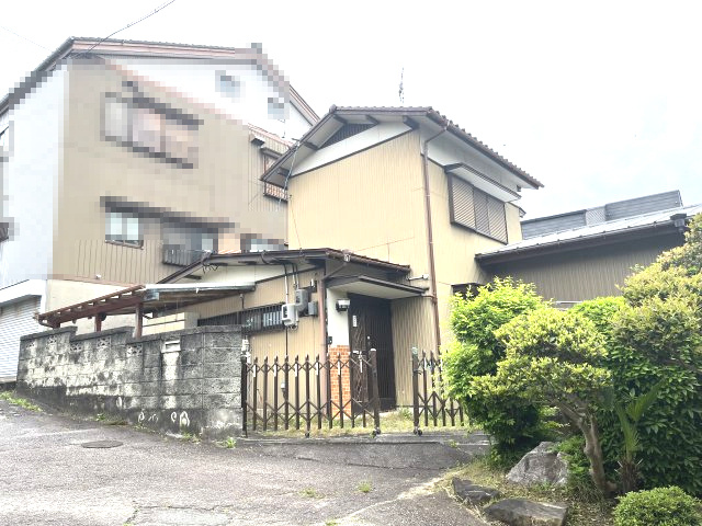 岡崎市城北町土地の外観|北西からの外観です。