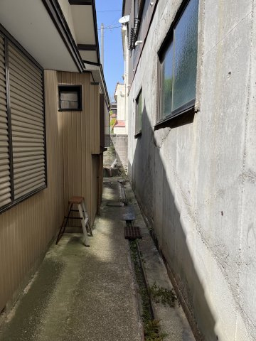 岡崎市城北町土地の展望|東側境界付近