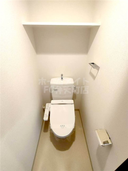 【トイレ】 | エステムコート難波WEST-SIDE Vアジュール | ゆったりとした空間のトイレです