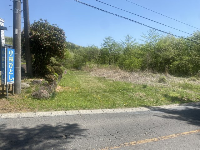 二本松市休石原　土地の外観