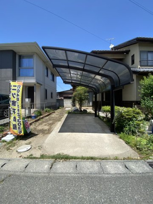 【駐車場】 | 熊谷市石原　中古住宅   | 現地(2024年5月撮影)