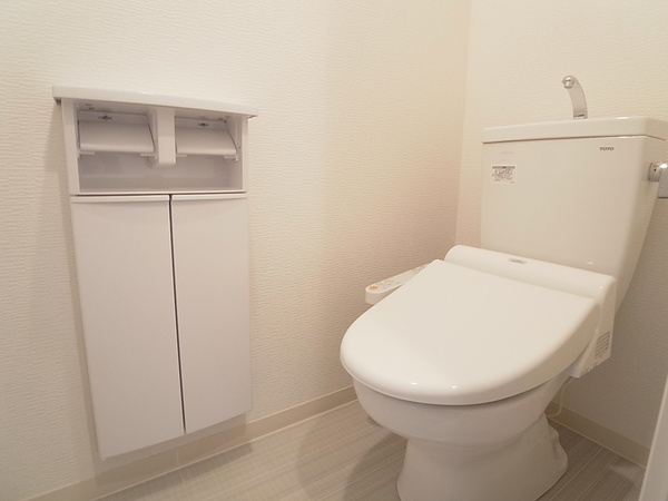 熊本市中央区大江本町の賃貸マンションのトイレ