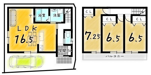 松室荒堀町1号地|【1号地】