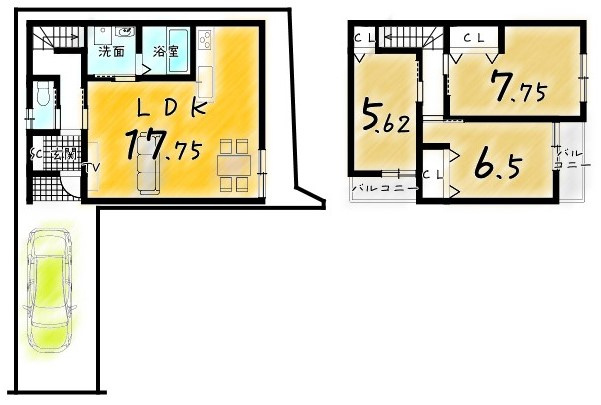 松室荒堀町２号地