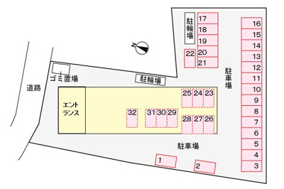 【駐車場】 | クラウン　パレス | 駐車場