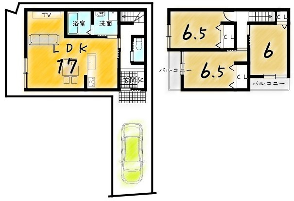 松室荒堀町３号地