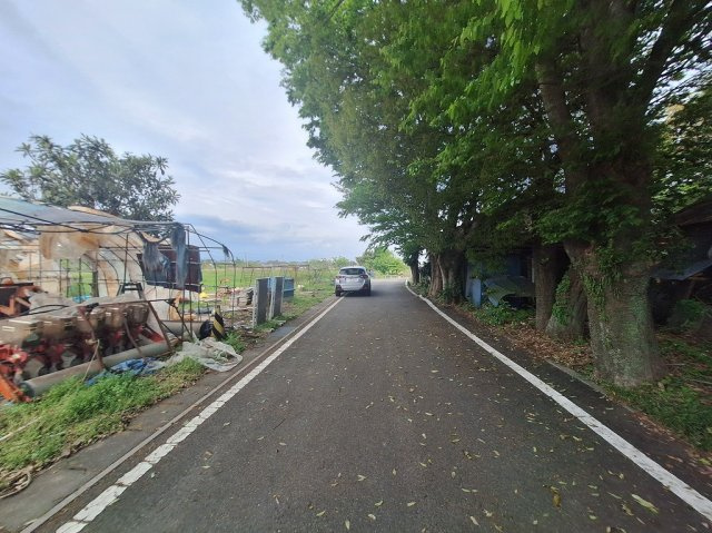 高崎市保渡田町売土地 B区画の前面道路含む現地写真