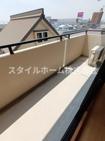 桜ヶ丘LUCK　HILLのバルコニー