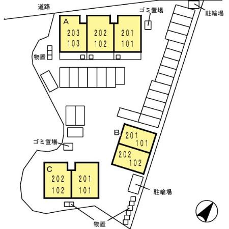 ウェライ2008　SAの区画図