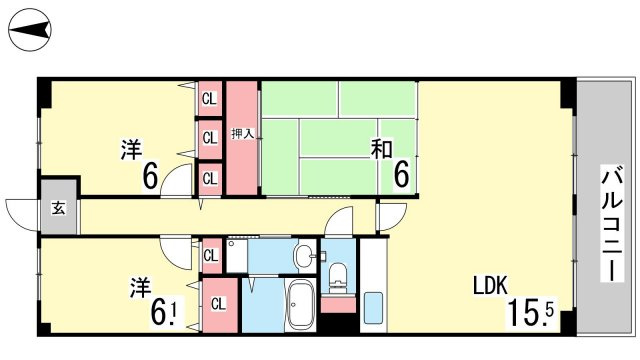 【間取り】 | フォリア岡本
