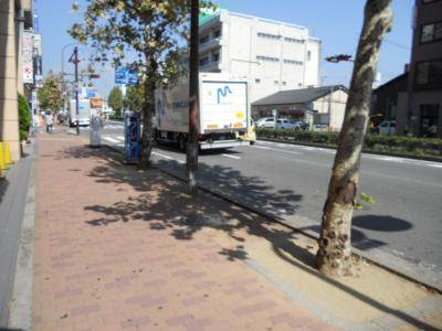 リエス西院の地図|前面道路