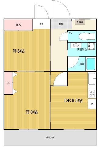 サンライズよしまの間取り