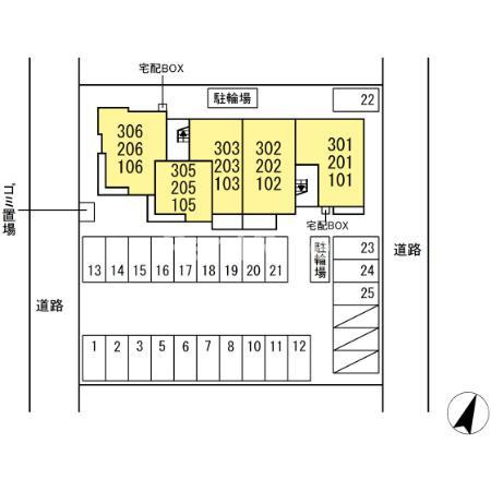 プール リアンの区画図