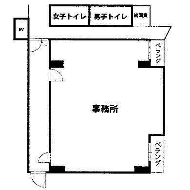 栗東市大橋２丁目の店舗事務所の間取り