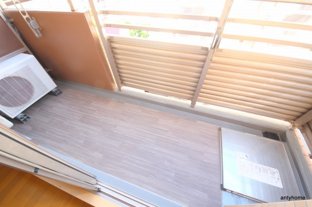 レジディア天神橋　仲介手数料無料のバルコニー