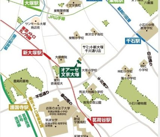 【地図】 | 【オアーゼ文京大塚】