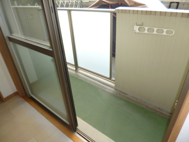 リバーサイド清音のバルコニー