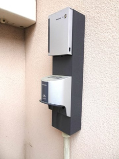 【設備】 | 中古　京王相模原線　横浜線　相模線　橋本駅　相原4丁目 | 電気自動車の配線設備有り、自動車は、
ガソリン車、電気自動車が使えます。