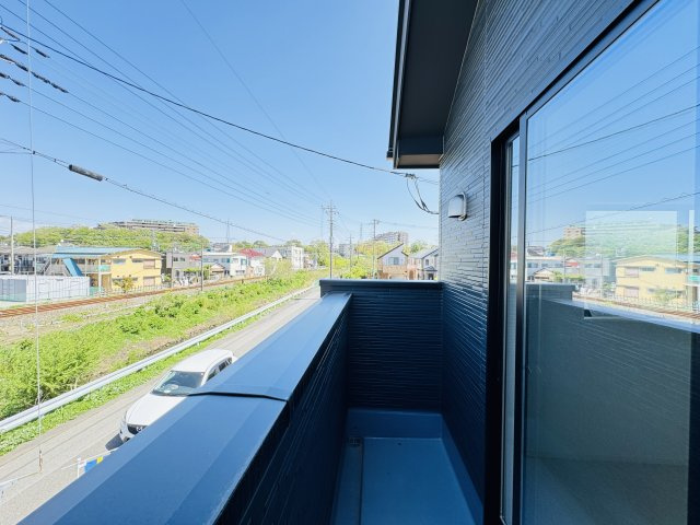 松戸市横須賀１丁目新築戸建（横須賀６期）の展望|寝室前バルコニー
