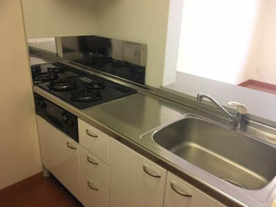 【キッチン】 | レオパレスＫＡＭＩＮＯＫＡＷＡ