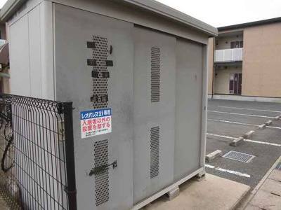 【その他】 | レオパレスＫＡＭＩＮＯＫＡＷＡ | 入居者様専用ゴミ庫です。