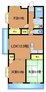 【間取り】 | ヴェルヌーブ